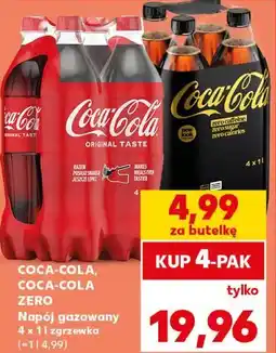 Kaufland COCA-COLA, COCA-COLA ZERO Napój gazowany oferta