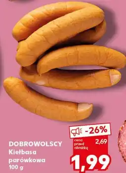 Kaufland DOBOWOLSCY Kiełbasa parówkowa oferta