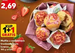 Kaufland Muffin z nadzieniem truskawkowym Łowicz oferta