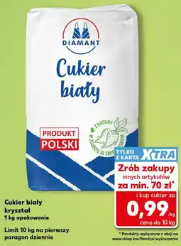 Kaufland DIAMANT Cukier biały kryształ oferta