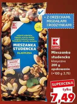 Kaufland K-Classic Mieszanka studencka klasyczna oferta