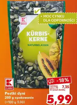 Kaufland K-Classic Pestki dyni oferta