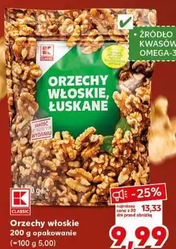 Kaufland K-Classic Orzechy włoskie łuskane oferta