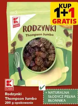 Kaufland K-Classic Rodzynki Thompson Jumbo oferta