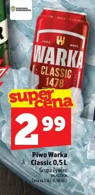 Topaz Piwo Warka Classic oferta