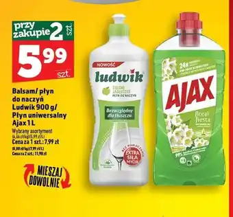 Topaz Płyn uniwersalny Ajax oferta