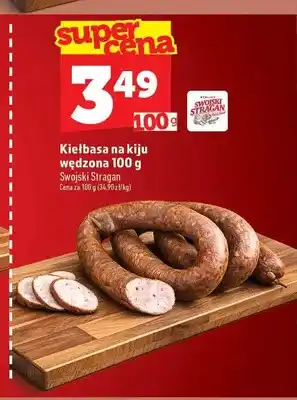 Topaz Kiełbasa na kiju wędzona Swojski Stragan oferta
