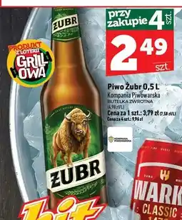 Topaz Piwo Żubr oferta