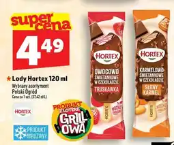 Topaz Lody Hortex owocowo-śmietankowe truskawkowe oferta