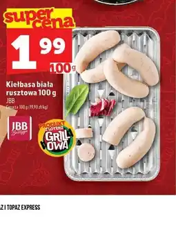 Topaz Kiełbasa biała rusztowa JBB Bałdyga oferta