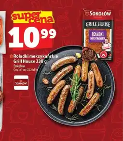 Topaz Roladki meksykańskie Sokołów Grill House oferta