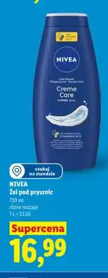 Lidl Żel pod prysznic Nivea oferta