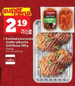 Topaz Karkówka marynowana słodko-pikantna Sokołów Grill House oferta