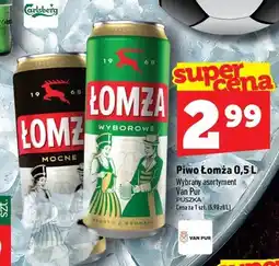 Topaz Piwo Łomża Mocne oferta