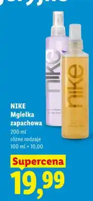 Lidl Mgiełka zapachowa Nike oferta