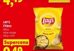 Lidl Lays Chipsy Mega Pack oferta