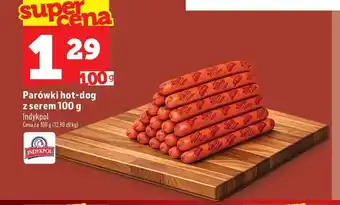 Topaz Parówki hot-dog z serem Indykpol oferta