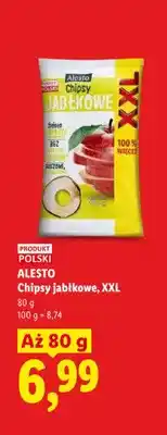 Lidl Chipsy jabłkowe Alesto XXL oferta