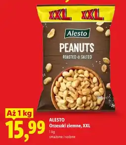 Lidl Orzeszki ziemne Alesto XXL smażone i solone oferta