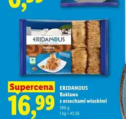 Lidl Eridanous Baklawa z orzechami włoskimi oferta