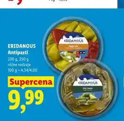 Lidl Eridanous Antipasti oferta