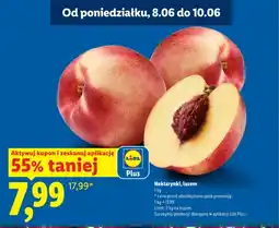 Lidl Nektarynki, luzem oferta