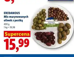 Lidl Eridanous Mix marynowanych oliwek z pestką oferta