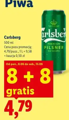 Lidl Piwo Carlsberg Premium Pilsner oferta