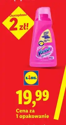 Lidl Vanish Oxi Action Odplamiacz oferta