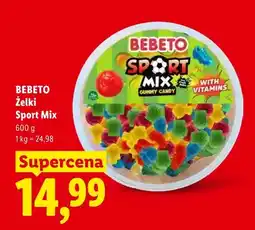 Lidl Żelki Sport Mix Bebeto oferta