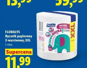 Lidl Floralys Ręcznik papierowy 2-warstwowy, XXL oferta