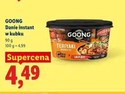 Lidl Goong Danie instant w kubku oferta
