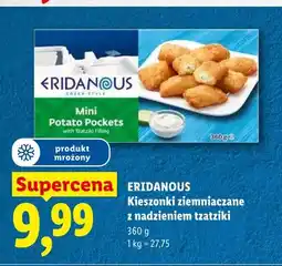 Lidl Eridanous Kieszonki ziemniaczane z nadzieniem tzatziki oferta