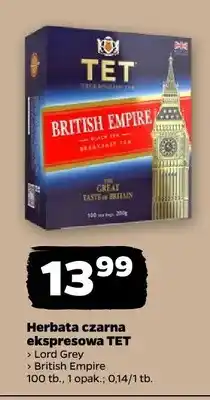 Netto Herbata czarna ekspresowa Lord Grey TET oferta