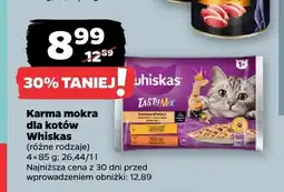 Netto Karma mokra dla kotów Whiskas Tasty Mix oferta