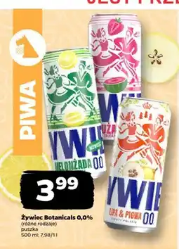 Netto Piwo bezalkoholowe Żywiec Botanicals Melonżada 0,0% oferta