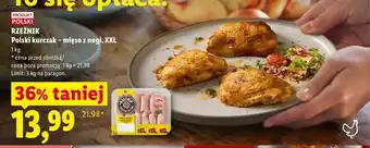Lidl Rzeźnik Polski kurczak - mięso z nogi, XXL oferta