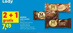 Lidl Lody na patyku Magnum Classic oferta