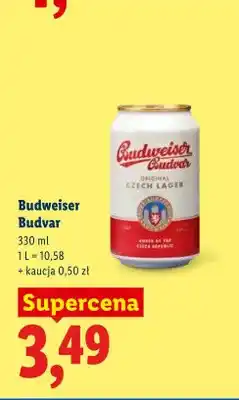 Lidl Budweiser Budvar oferta