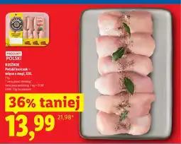 Lidl Rzeźnik Polski kurczak - mięso z nogi, XXL oferta