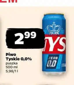 Netto Piwo bezalkoholowe Tyskie 0,0% oferta