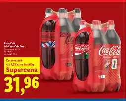 Lidl Coca-Cola lub Coca-Cola Zero oferta