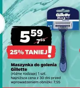 Netto Maszynka do golenia Gillette Blue3 Plus Comfort oferta