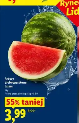 Lidl Arbuzy drobnopestkowe, luzem oferta