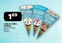 Netto Lody w rożku o smaku śmietankowym Coldino oferta
