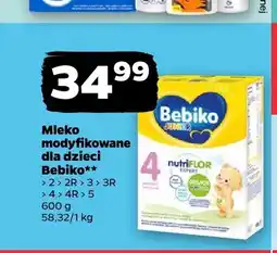 Netto Mleko modyfikowane dla dzieci Bebiko Junior 4 oferta