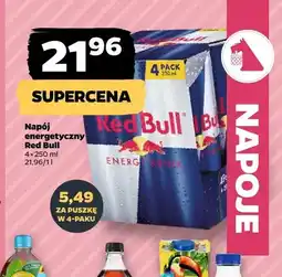Netto Napój energetyczny Red Bull 4-pak oferta