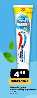 Netto Pasta do zębów Aquafresh Fresh & Minty oferta