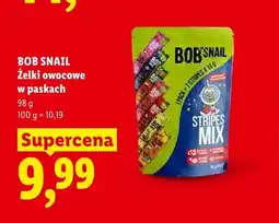 Lidl Żelki owocowe w paskach Bob Snail oferta
