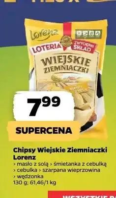 Netto Chipsy Wiejskie Ziemniaczki masło z solą Lorenz oferta